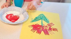 Fork painting