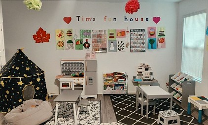 Daily curriculum including craft, science, Bible stories and STEM activities